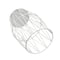 18" White Metal Outdoor Stool by Ashland®